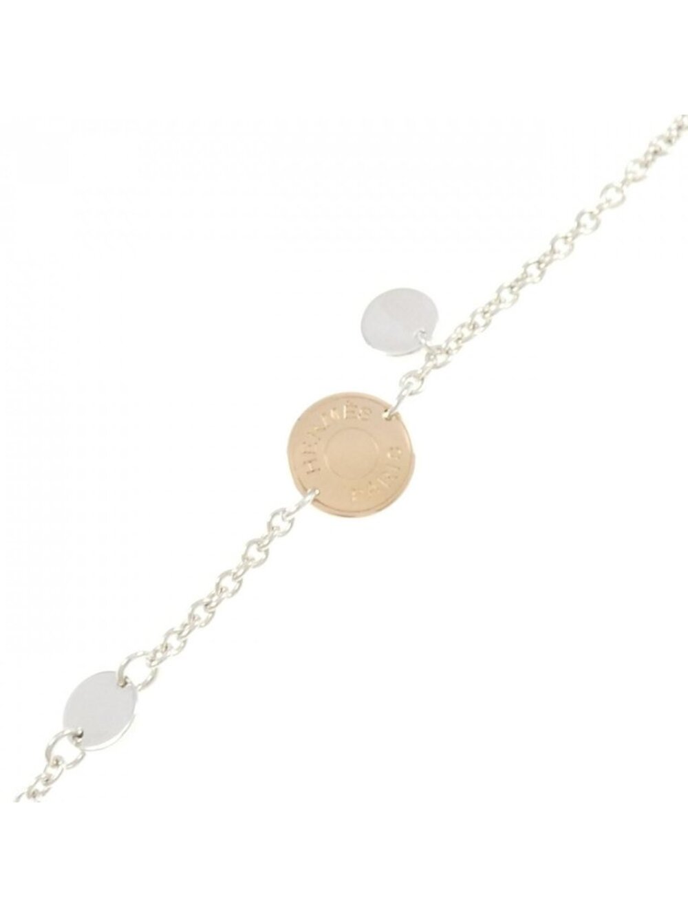 Hermes Ex-Libris Bracelet Pink